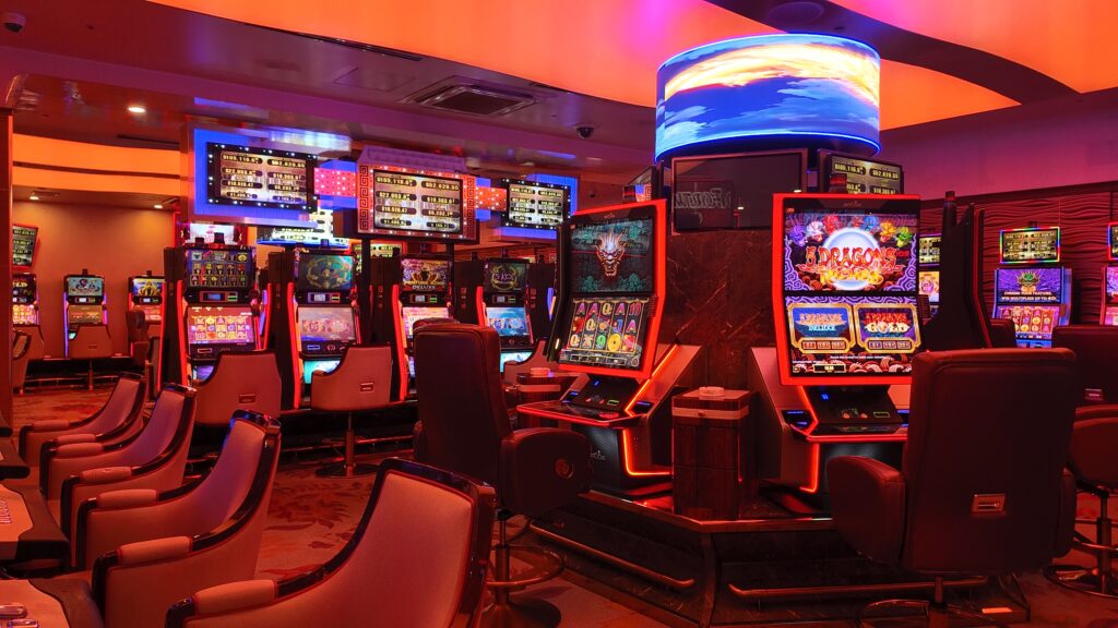 하노이 베가스프라자 카지노 내부전경